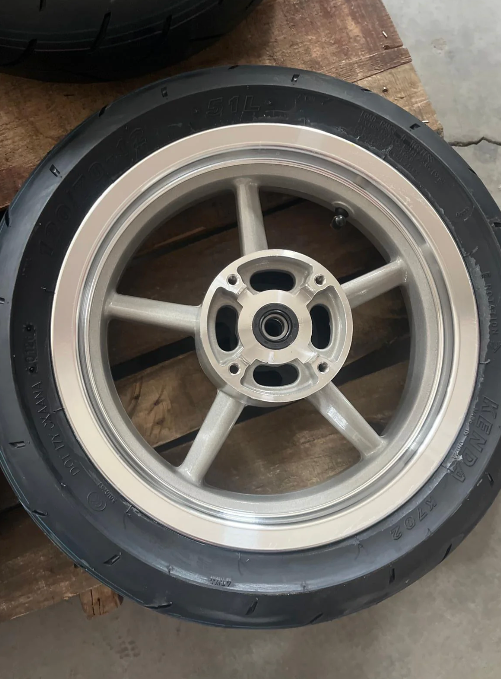 Chrome Tuttio Soleil 01/YozmalN10 12in SuperMoto Wheelset